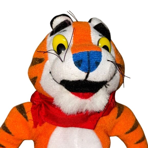 Vintage 1997 Kellogg's Tony The Tiger Frosted Flakes Plush-8 in-GUC - Picture 2 of 4